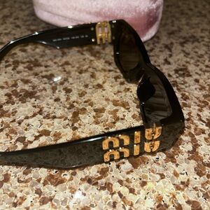 Miu Miu Black Sunglasses